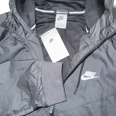 Nueva Chaqueta NIKE Windrunner Hombres Grande Ropa Deportiva Con Capucha Malla Forrada 727324-010 Foto 1 de 4