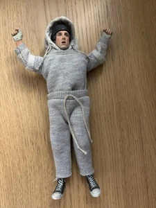 Rocky Balboa 8" Loose Figure in Grey Tracksuit - NECA 8 inch toy Collectable - Imagen 1 de 4
