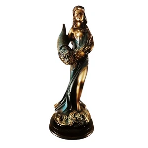Mit Verbundenen Fortuna Statue Antike Griechische RöMische GöTtin Des3229 - Bild 1 von 10