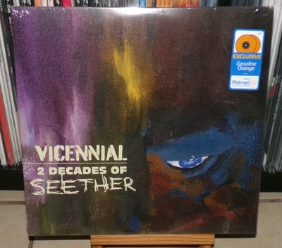 SEETHER VICENNIAL 2 DECADES OF SEETHER ORNAGE LP FAKE IT TRUTH CARELESS WHISPER - Image 1 of 4