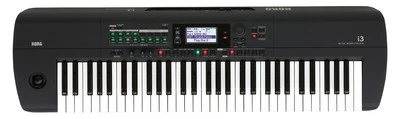 Korg i3 Music Workstation Schwarz 61 Tasten Software 790 Sounds 290 Styles MIDI - Bild 1 von 4