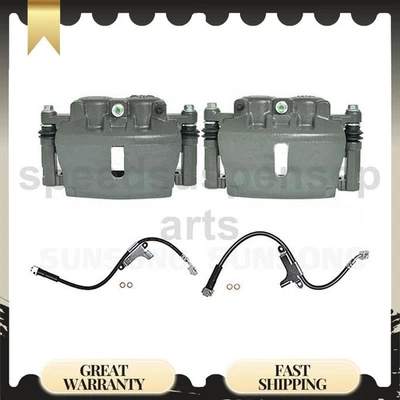 Línea de manguera de freno delantero con pinzas para Saab 9-7x 2007 Saab 9-7x_ 2006 Foto 1 de 4