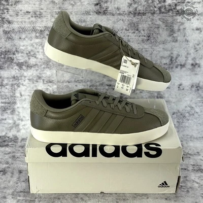 NIB Adidas VL Court 3.0 Brown Clay Grey Skateboard Shoes Men's Size 11 - IH4800 - Image 1 of 4