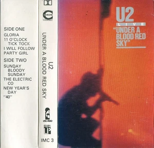 U2 - Under A Blood Red Sky Live - Used Cassette - 50 - O5783z - Picture 1 of 1