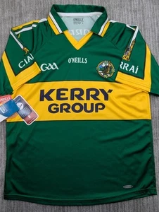Vintage O’Neills CIARRAI KERRY GAA Ireland Football Jersey Men’s Large NWT - Picture 1 of 16