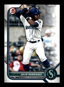 2022 Bowman Prospects Julio Rodriguez #BP-45 Seattle Mariners RC - Bild 1 von 2