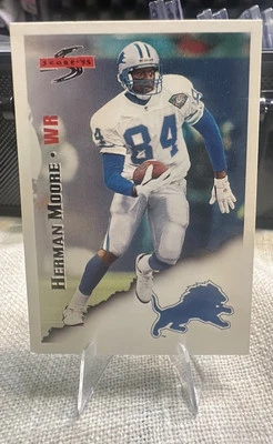 1995 Score - #49 Herman Moore Detroit Lions. - Image 1 of 2