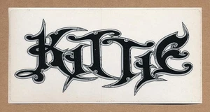 Kittie - Oracle RARE promotional sticker '01 - Picture 1 of 2