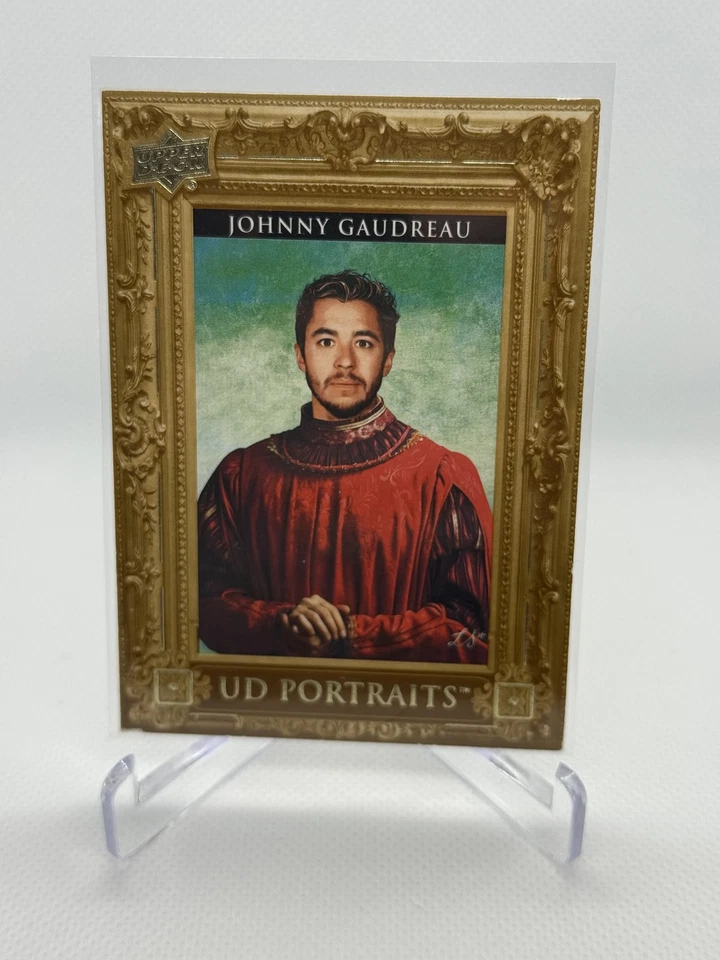 2023-24 Upper Deck Series 1 - Ud Portraits Johnny Gaudreau #P-3 - Image 1 of 1