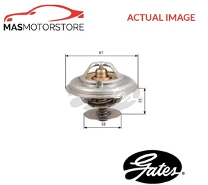 ENGINE COOLANT THERMOSTAT GATES TH14380G1 P NEW OE REPLACEMENT - Picture 1 of 5
