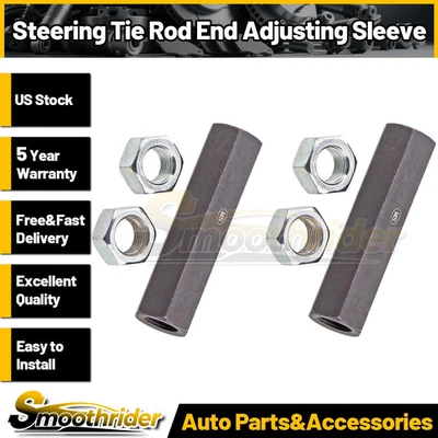 2pcs Mevotech Front Tie Rod End Adjusting Sleeve For Chevrolet Tracker 1989-1998 - Image 1 of 2
