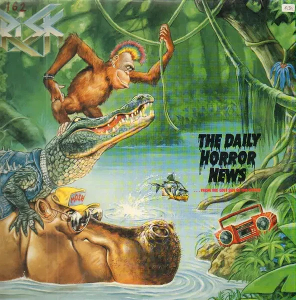 LP Risk The Daily Horror News ORIGINAL GERMAN / GATEFOLD NEAR MINT Steamhamm - Bild 1 von 1