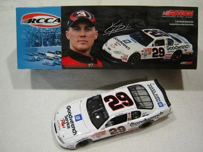 Acción RCCA 1/1008 Kevin Harvick #29 GM GOODWRENCH/NEGRO 2001 Monte Carlo 1/24 Foto 1 de 4