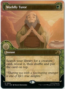 MTG Worldly Tutor TLE 0314 Avatar: The Last Airbender: Eternal Englisch - Bild 1 von 1