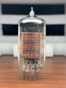 Vintage Super Strong National EF86 6267 Röhrenfernseher - 7 Amplitrex NOS ++ Maischeplatten - Bild 1 von 6