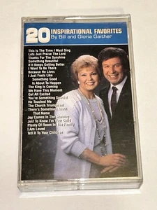 20 Inspirational Favorites Bill & Gloria Gaither Southern Gospel Cassette 1G07 - Picture 1 of 4