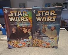 2 Star Wars Episode II Cereal Box Collector’s Edition #1 & #2 No Cereal