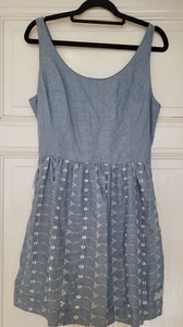 Superdry Sommerkleid, Größe M in Blau, guter bis sehr guter Zustand - Bild 1 von 5