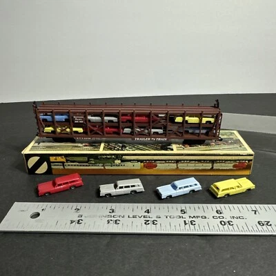 Arnold Rapido Tri-Level Auto Rack Car Trailer 0409 T Southern Pacific #18 - Imagem 1 de 4