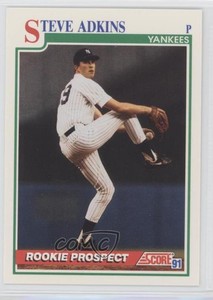 1991 Score Steve Adkins #716 Rookie RC