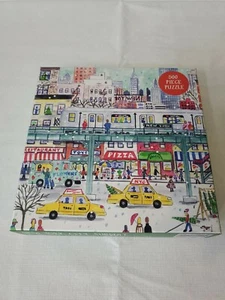 Jigsaw Puzzle Galison Michael Storrings New York City Subway 500 Piece Children - Picture 1 of 4