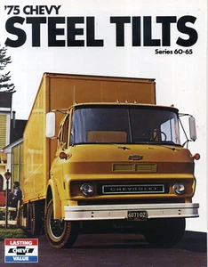 Chevrolet Trucks "Steel Tilts Series 60-65" 1975 Dealer Brochure - Picture 1 of 2
