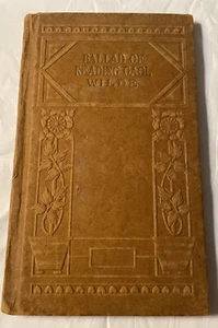 Rare Antique Ballad Of Reading Gaol By Oscar Wilde Barse & Hopkins Early US Ed. - Picture 1 of 7