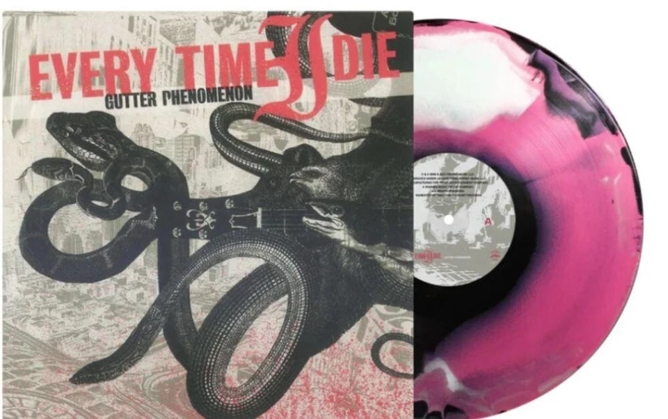 Every Time I Die-Gutter Phenomenon LP Hot Pink White Black Vinyl Brand New  - Image 1 of 1