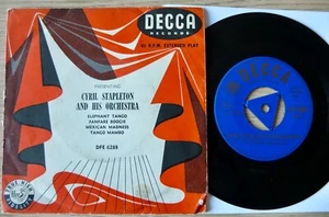 PRESENTING CYRIL STAPLETON AND HIS ORCHESTRA 7" EP DECCA 1955 VG+ LATIN ENGLAND - Imagen 1 de 3