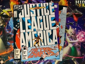 Justice League Of America #258,259,260,261 -1987 DC Comics Lot Run 4pcs - Foto 1 di 7