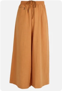 Summer linen monk clothes big feet trousers men and women slub cotton trousers - Picture 1 of 14