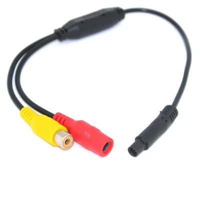 Car Video Cable RCA-4PIN For Car Rear View Backup Camera Connect Car Monitor DVD - Image 1 of 4