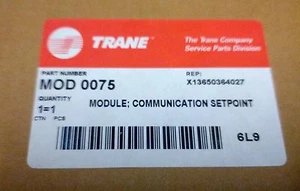 Trane Mod0075 Communication Set Point Module - NEW - Picture 1 of 1