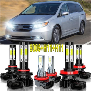 For Honda Odyssey 2011 2012 2013-2017 LED Headlight High Low Fog Light Bulb - Picture 1 of 15