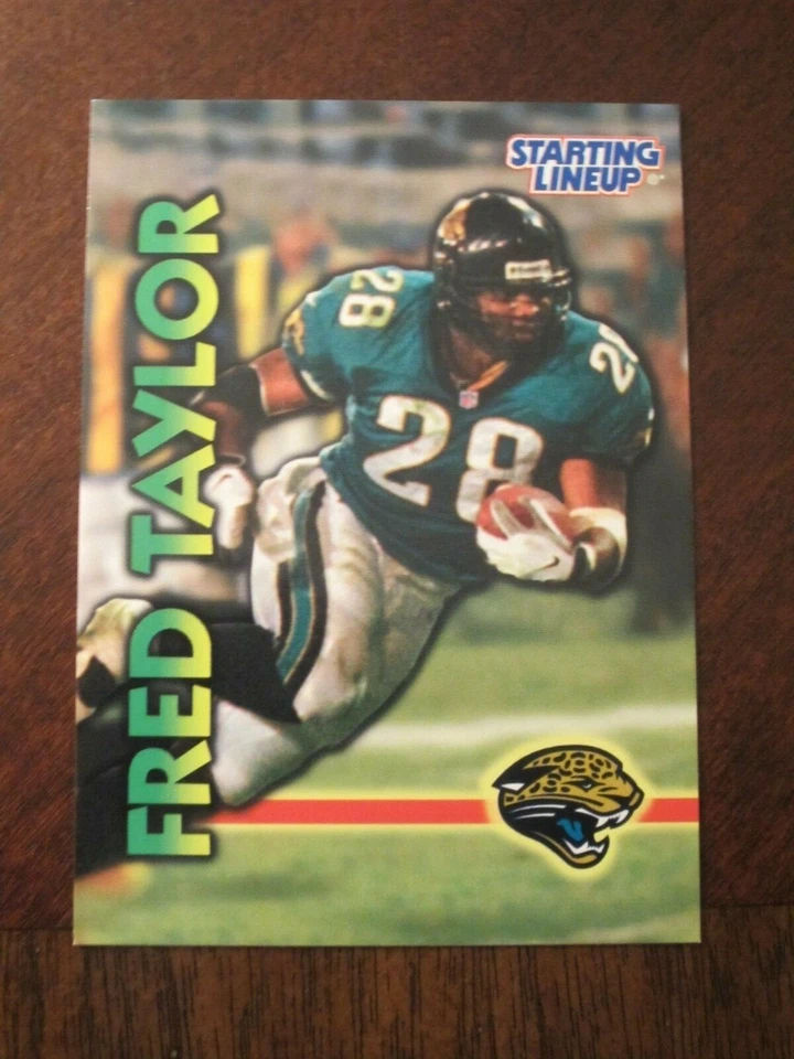 Fred Taylor 1999 Kenner Starting Lineup Card - Jacksonville Jaguars - Image 1 of 2