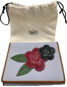BRICS Italian made waterproof flower wallet NEW Authentic - Picture 1 of 7