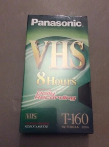 Nastro VHS T-160 Panasonic 8 ore nuovo - Foto 1 di 8