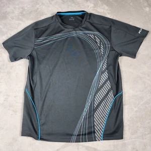 Fila T-Shirt Mens XL Gray Short Sleeve Activewear Athleisure Workout Gym Casual - Picture 1 of 7