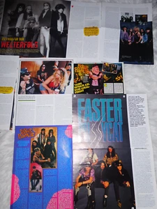 FASTER PUSSYCAT  16 TEILE/PARTS  CLIPPINGS  0223 - Picture 1 of 1