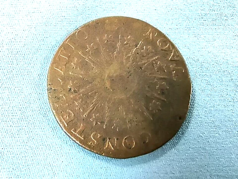 1785 Nova Constellatio Colonial- Pointed Rays- Very Good with surface roughness Cover