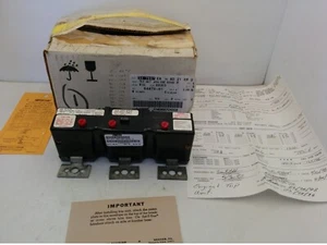 WESTINGHOUSE 73E0083 TRIP UNIT, 3 POLE 400 AMP 600 VAC, 3000-6000 INST TRIP AMP - Picture 1 of 6