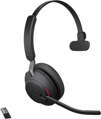 Jabra Evolve 2 65 USB-A HSC110W Mono Cuffia - Nero - Immagine 1 di 4