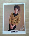 HAYFIELD No 00867 LADIES GOLD SQUARES CARDIGAN 4PLY CROCHET PATTERN
