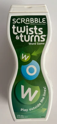 Scrabble Twists and Turns Word Game by Mattel - Contents Checked & Complete - Image 1 of 4