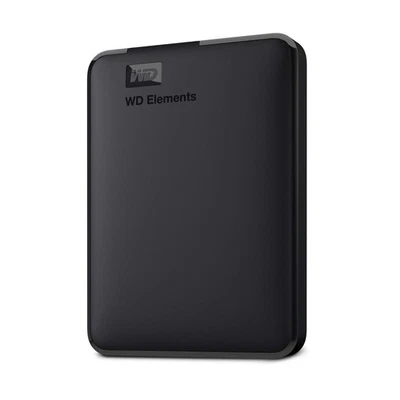 WD 4 TB Elements Portable External Hard Drive - USB 3.0, Black HDD 4TB - Image 1 of 4