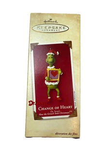 Hallmark Andenken Grinch "Change of Heart" Dr. Seuss Ornament 2002 - Bild 1 von 8
