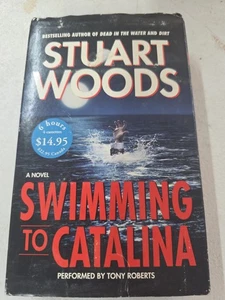Swimming to Catalina by Stuart Woods: Used Audiobook - Foto 1 di 4