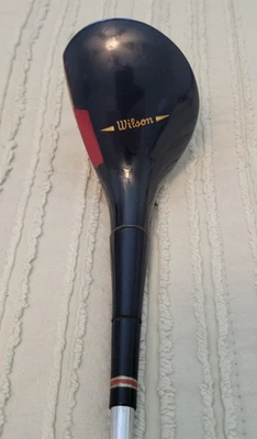 Vintage Wilson Staff Golf Club Driver 5 Wood RH Steel Shaft 4350  Epoloc Face - Image 1 of 4