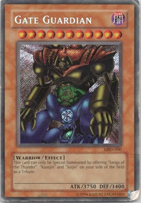 1996 TCG UNLIMITED GATE GUARDIAN HOLO RARE #MRD-000 - Image 1 of 2