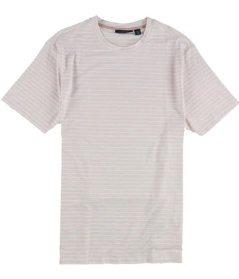 Perry Ellis Mens Striped Basic T-Shirt, pink, 2XL - Image 1 of 4